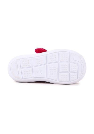 Kiko Kids Catly Cırtlı Kız Bebek İlk Adım Panduf Ayakkabı Fuşya