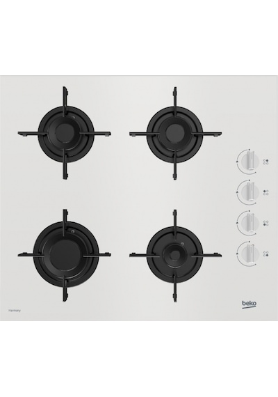 Beko BOCD T 6011 EHB Gazlı Cam Tablalı Ankastre Ocak