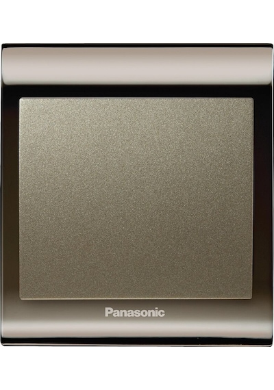 Viko Panasonic Thea Blu Tekli Anahtar Çerçeve Una+füme, Kapak Dore