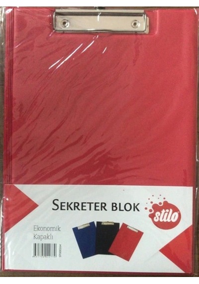 STİLO SEKRETERLİK KAPAKLI KIRMIZI 264