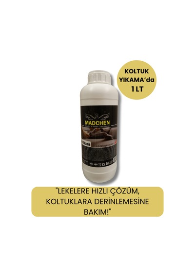 Koltuk Yıkama Deterjanı Köpüksüz 1 Lt 1/10 Konsantre Ürün 1 L