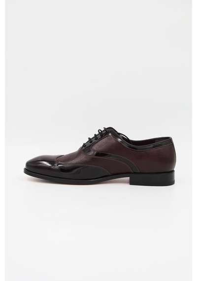 Oggi 034939 Erkek Klasik Ayakkabı - Bordo-bordo