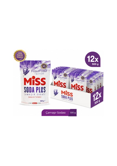 Miss Soda Plus Lavanta 500 Gr 12 Adet