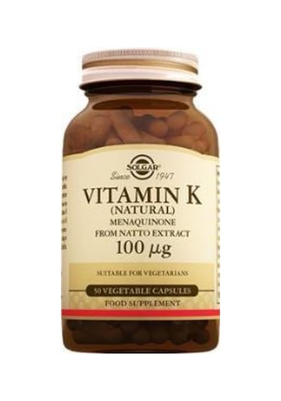 Solgar Vitamin K2 100 Mcg 50 Kapsül