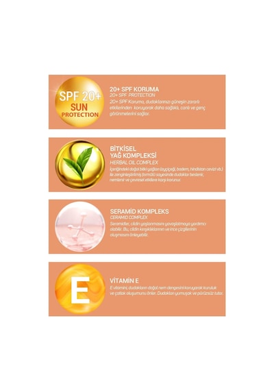 Spf 20 Onarıcı Dudak Balsamı 20 Ml