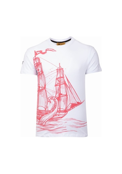 The Wıld Walkıng Erkek Sıfır Yaka T-Shirt (504685101) Beyaz