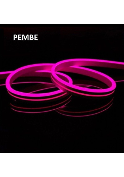 Cata Ct-4455 12v Pembe Neon Led Hortum 50mt