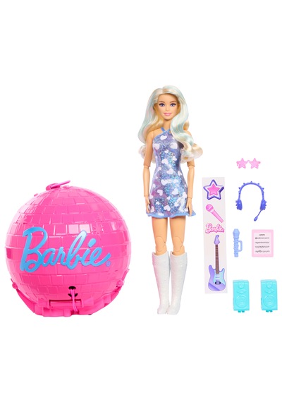 Barbie Roll Ve Reveal Pop Star Bebeği Jmk19