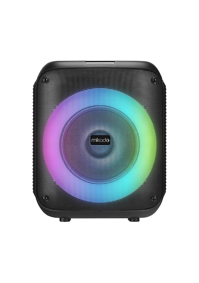 Mikado Md-bt51 Bombıx 60w Bt/usb/tf/tws Led Işıklı Kafa Mikrofonlu Toplantı-parti Hoparlörü