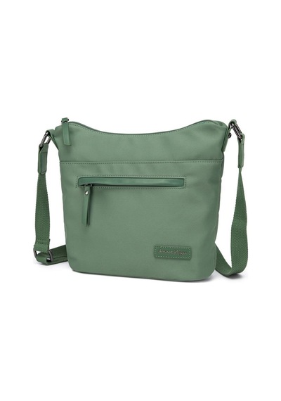 Smart Bags Twill Dimi Kumaş Postacı Kadın Çantası 3327 Yeşil