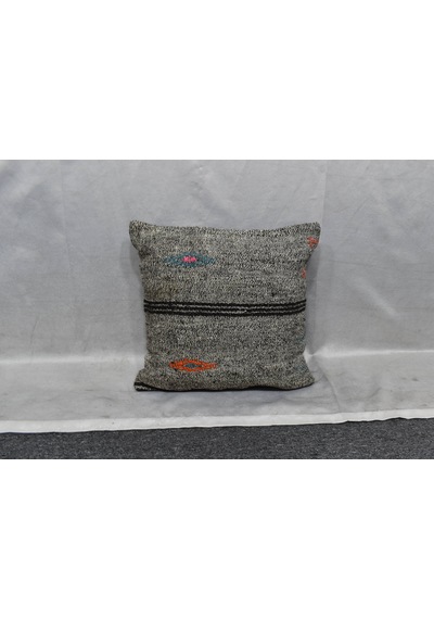 Zehra Abla Halı Yeni El Dokuma Dekoratif Kilim Kırlent Yastık Kılıfı 6048