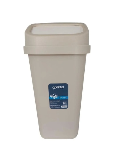 Kapaklı Çöp Kovası, Plastik 17 Lt Royaleks-g647 Çok Renkli