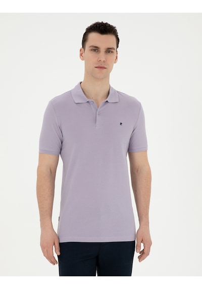 Pierre Cardin Erkek Lila Tişört Basic 50291625-vr034 Lila