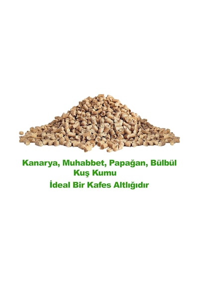 Bonny Nice Doğal Çam Pelet Evcil Kuş Kafes Altlığı 10 Kg 17 Lt 1 Adet