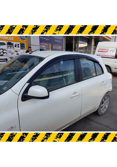 Nissan Micra Mügen Cam Rüzgarlığı 2011 - 2018 Arası 4 Lü Takım N11.2937