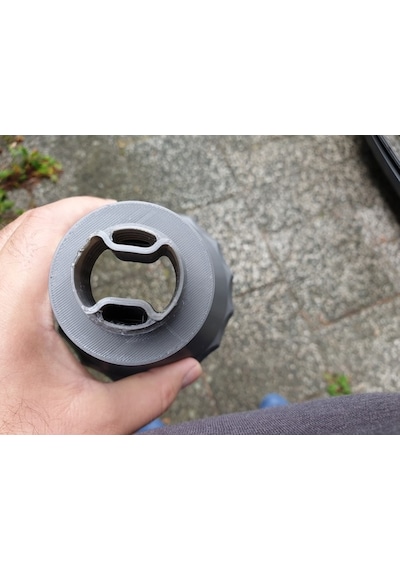 Kia / Hyundai Motor Yağı Huni Dişli Threaded , Havalandırmalı