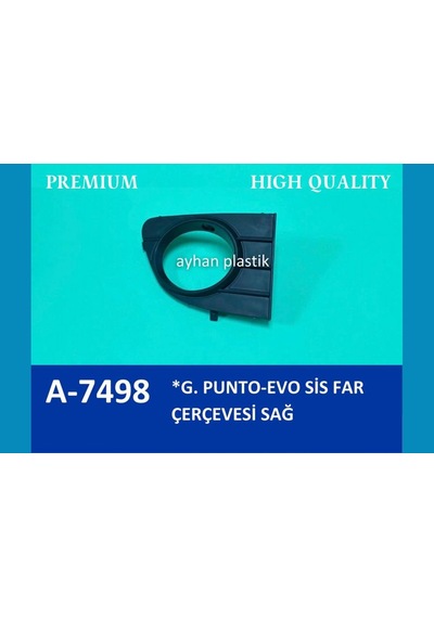 Sis - 628 - Far Çerçevesi Kapağı Sisli Sol Grande - Csmo-tex - Punto-punto Evo