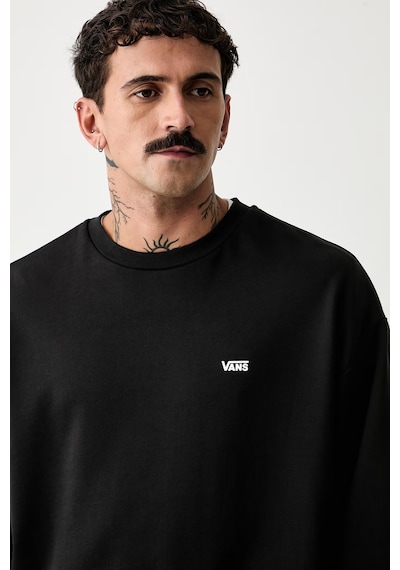 Vans Left Chest Erkek Sweatshirt C-van0010geblkblk Siyah
