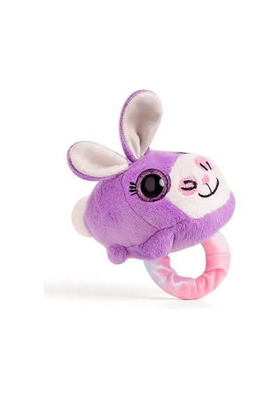 Mini Mini Peluş Bileklik Hayvancıklar - Tavşan Çok Renkli