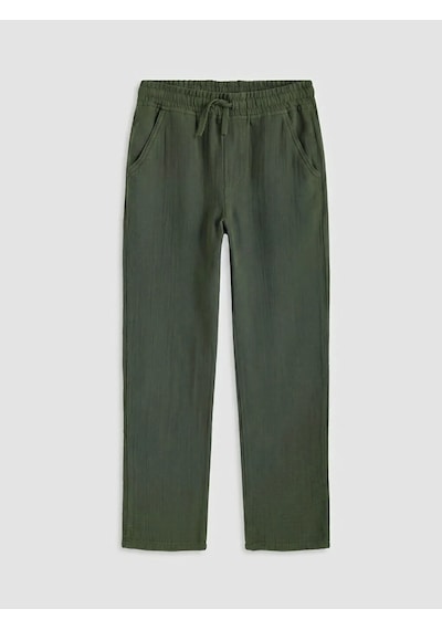 Lc Waikiki Yeşil Regular Fit Erkek Çocuk Pantolon Yesil