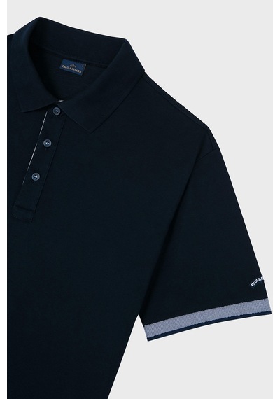 Paul & Shark Erkek Polo Yaka T Shirt 24411316 013 Lacivert Lacivert