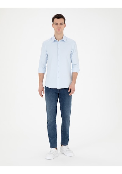 Pierre Cardin Erkek Açık Mavi Gömlek Desenli 50275513-vr003 Açık Mavi Pierre Cardin Erkek Açık Mavi Gömlek Desenli 50275513-vr003 Açık Mavi