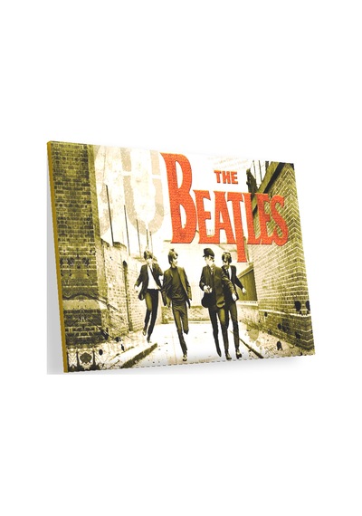 Cakasepetim The Beatles Afiş Ahşap Mdf Tablo