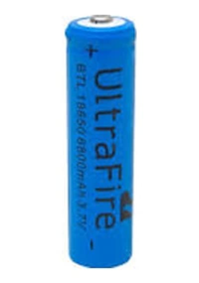 Şarjlı Pil Li-ıon 18650 3.7v 6800 Mah Şarjlı El Feneri Powerbank