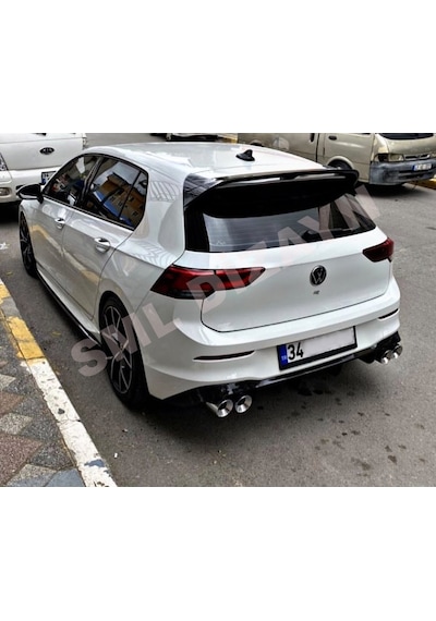Golf 8 R Difüzör İthal Parlak Siyah