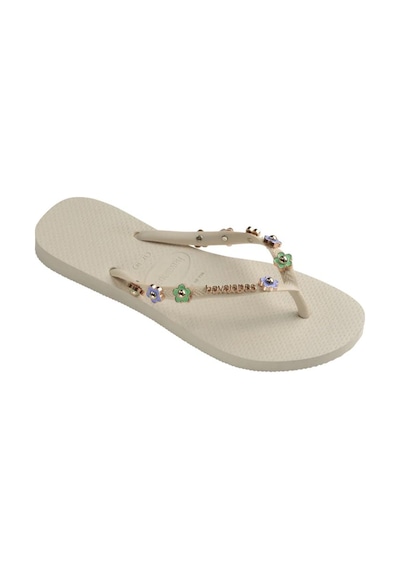 Havaianas Slim Stylish Beige Kadın Gold Terlik Gold Altın