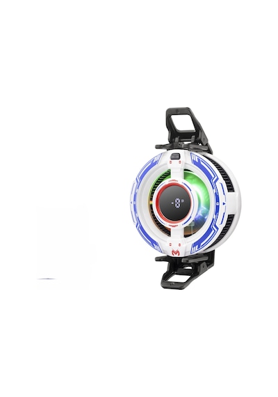 Telefon Soğutucu Fan Manyetik Klipsli,rgb,göstergeli, Beyaz - Cx16