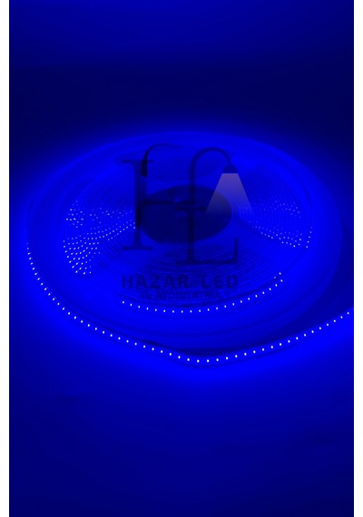 12v 8mm 320 Ledli Esnek Cob Şerit Led Mavi Ip20 5 Metre