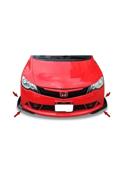 Universal Tampon Ön Flap Seti Race P Black