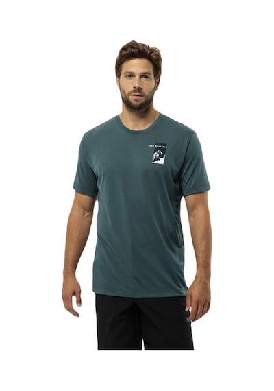 Jack Wolfskin 1809941 Vonnan S/S Graphic T M Erkek Tişört 001