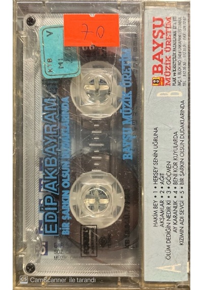 Plak Değildir Kaset Tir Edip Akbayram Bir Şarkın Olsun Dudaklar