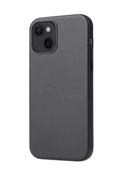 Apple Uyumlu iPhone 13 Wireless Şarj Destekli Ve Kadife Kaplamalı Premium Pu Deri Kapak Ryc/eyzi Siyah