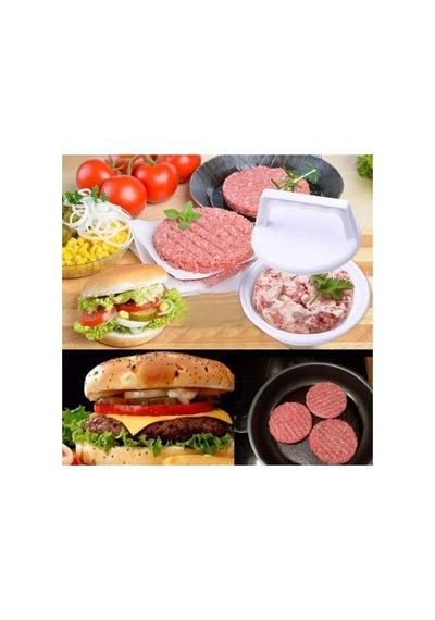 Hamburger Press Ve Köfte Kalıbı 2 Adet Hamburger Köfte Şekillendirici Hamburger Yapma Aparat Diğer