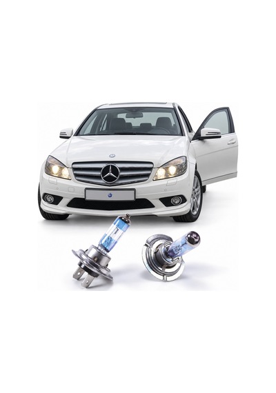Mercedes C180 Halojen Sarı Uzun Far Yedek Ampulü H7 Xtreme Vısıon %150 Xv 2 Adet