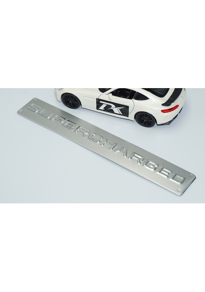 Dk Tuning Supercharged Bagaj Gri Logo Arma Range Rover İle Uyumlu
