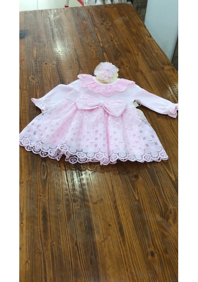 Kız Bebek Elbisesi Pembe