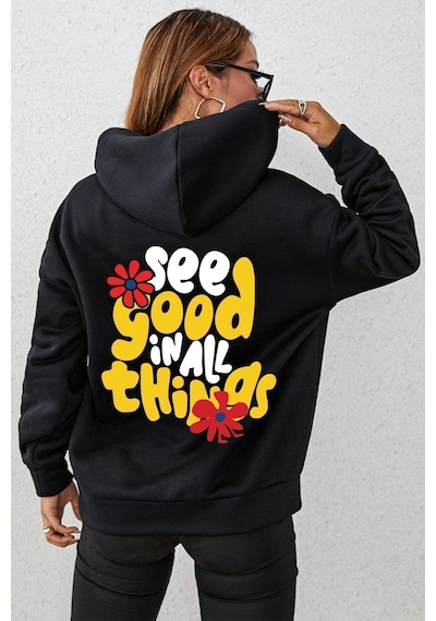 Uyguntarz Good Things Sweatshirt siyah
