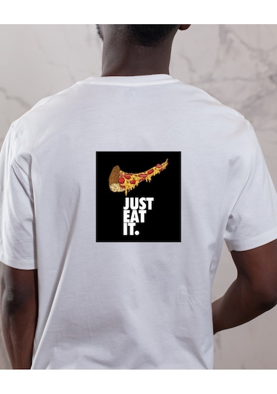 Sünger Bob Plankton Sheldon Tasarımlı Baskılı T-shirt Beyaz