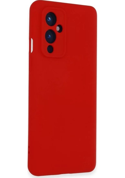 Newface One Plus 9 Kılıf Nano İçi Kadife Silikon - Kırmızı