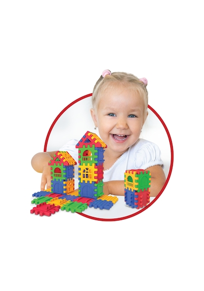 03702 Dede Puzzle City 64 Parça