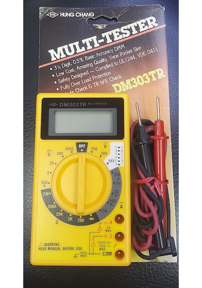 Hc Hung Chang Dm303tr Multimetre Dijital Ölçü Aleti - Kore Malı Üst Kalite