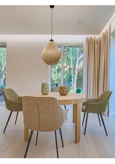 Tek-iş 30 Cm X 36 Cm X 96 Rustik Jüt Halatlı Sarkıt Lamba Avize Keten Ip Başlık Küre Top Sarkıt Avize Damla