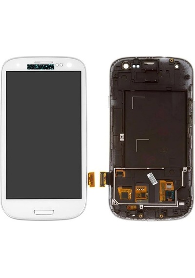 Samsung Galaxy Uyumlu S3 Neo Gt-ı9301 Lcd Ekran Dokunmatik Çıtalı Beyaz