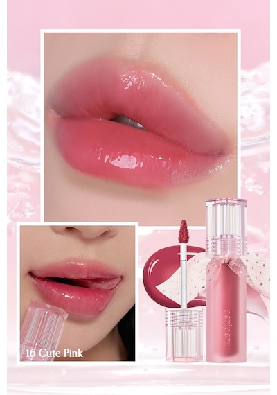 Peripera Doğal Tonlarda Uzun Süre Kalıcı Işıltılı Tint Perıpera Water Bare Tint 16 Cute Pink
