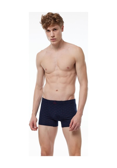 Malabadi Erkek Desenli Modal Boxer 3 Adet 3m251 Set-1