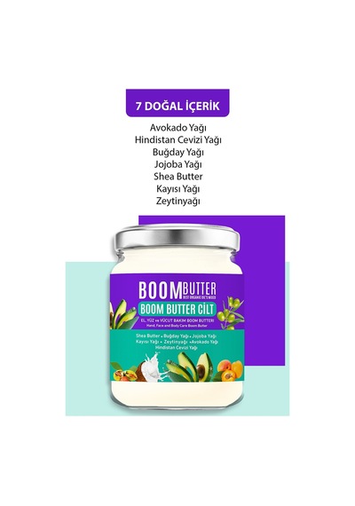 Boom Butter Saç Ve Cilt Bakım Paketi